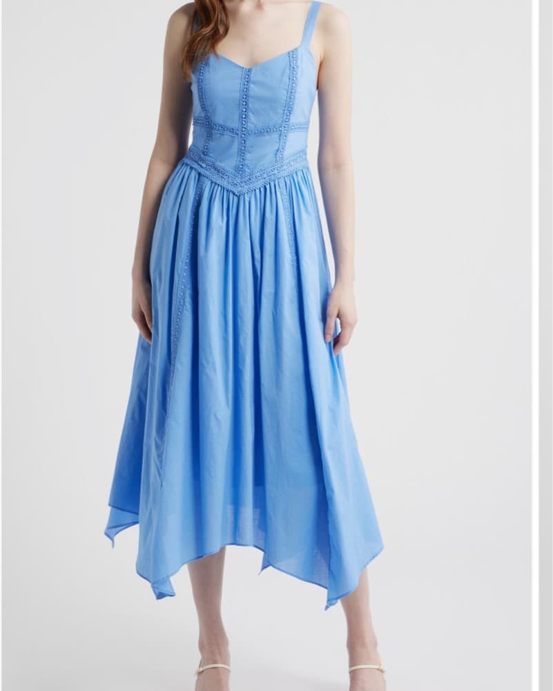 Blue Midi Dress - Image 1