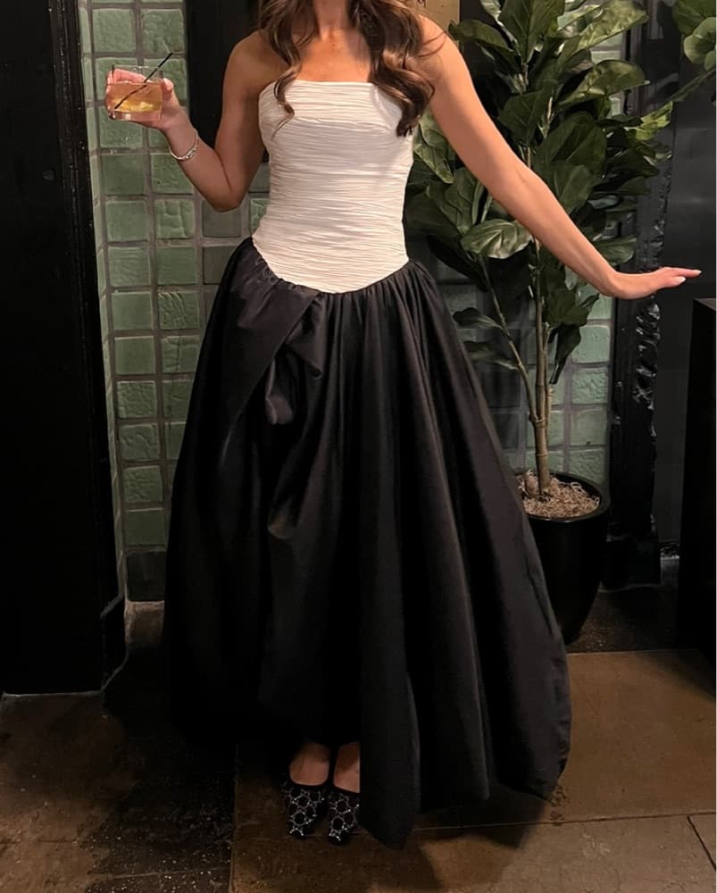 Aje Violette Bubble Hem Maxi Dress - Image 4