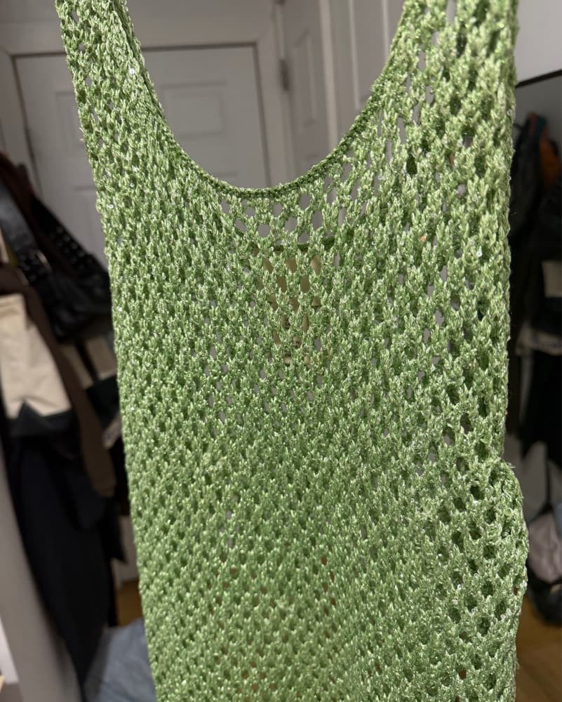 Sparkly Mesh Cover Up - Image 2