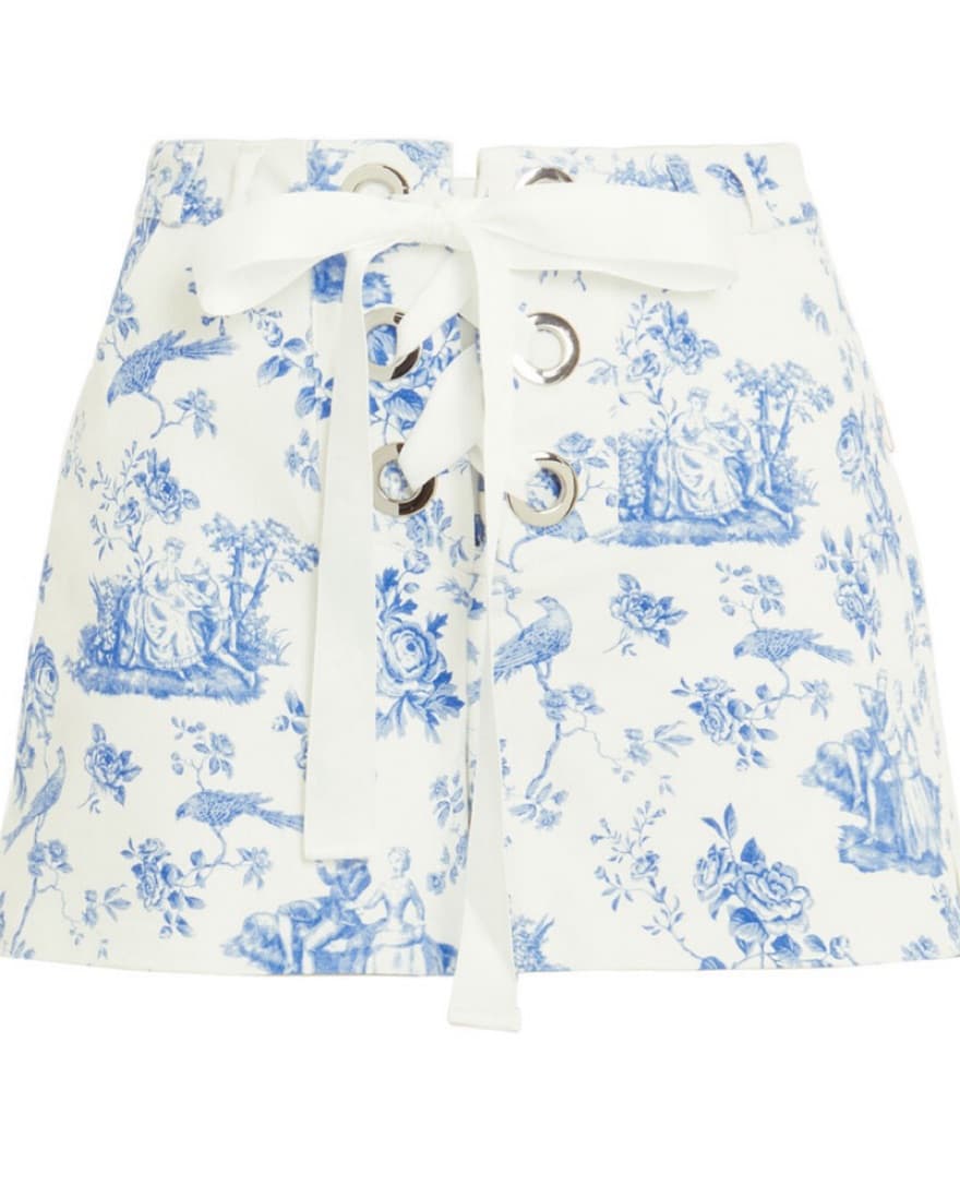 Delpine Lace up Shorts - Image 1