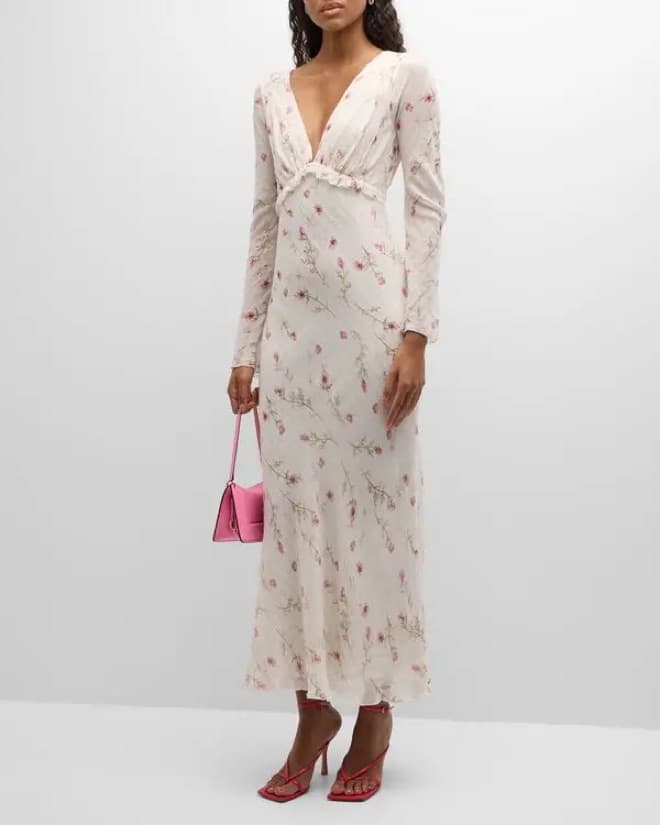 LoveShackFancy Dahlia Dress - Image 2
