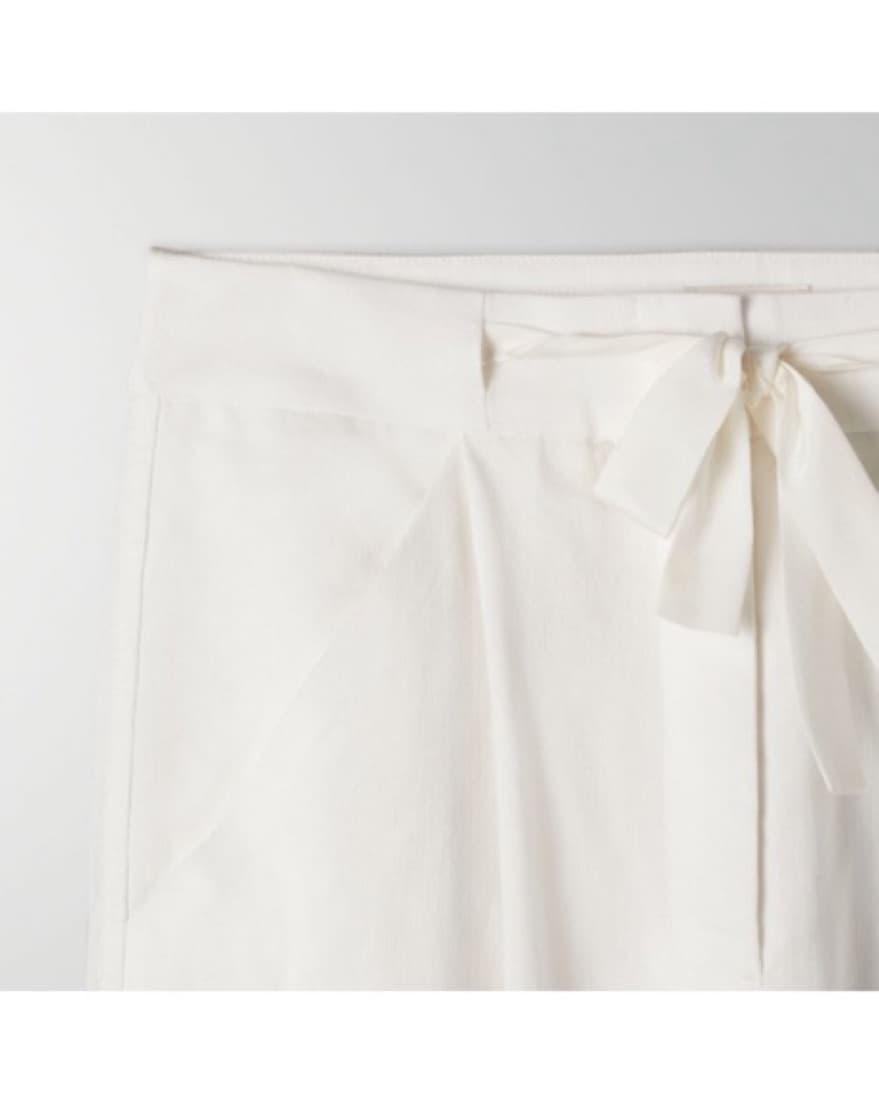 Aritzia Wilfred Linen Pants White - Image 2