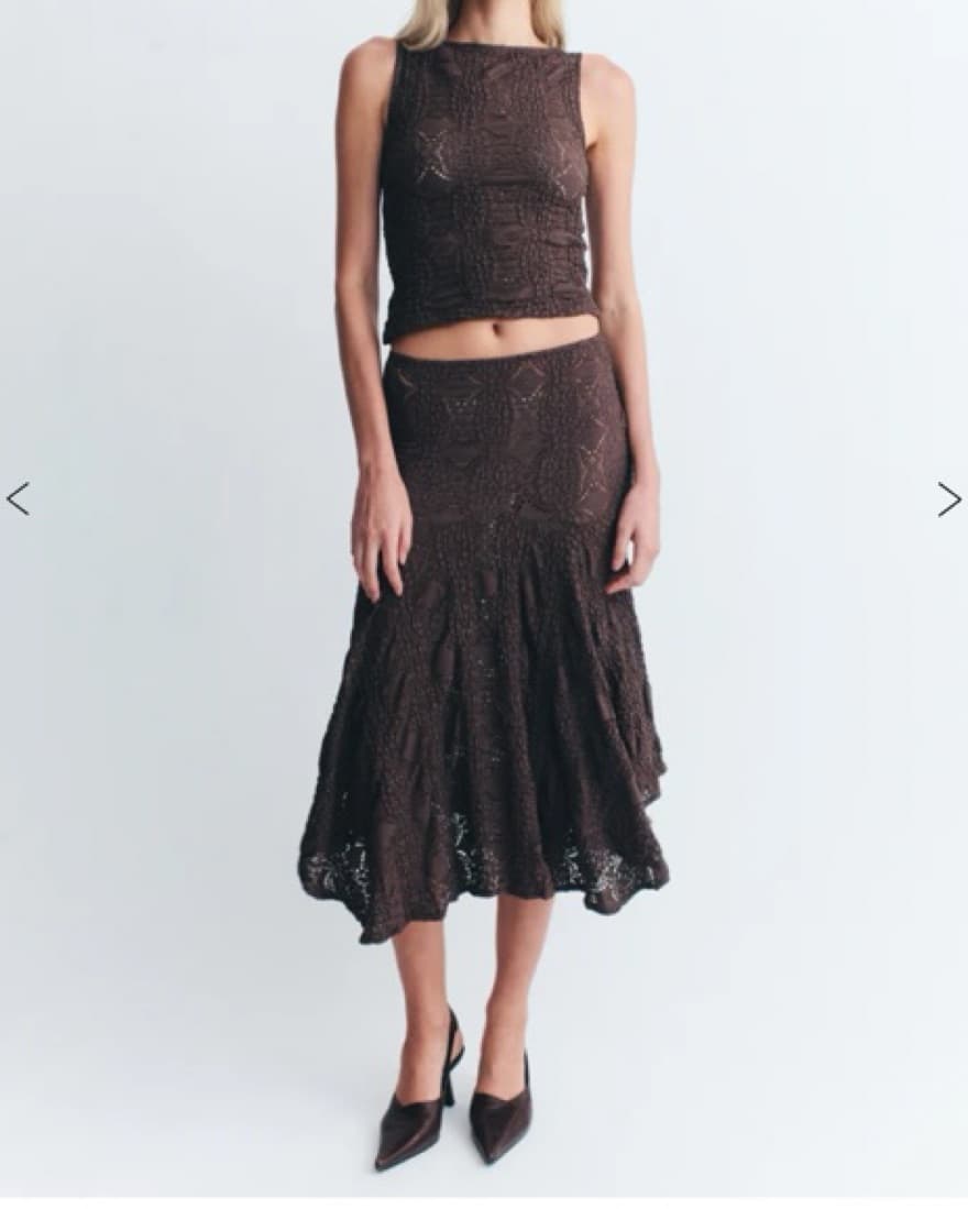 With Jean Skirt Set  - Image 1