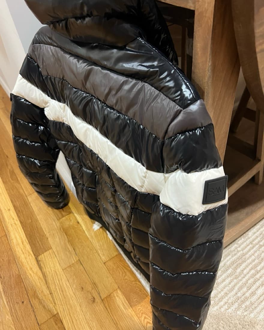 SAM Black and Gray puffer - Image 2