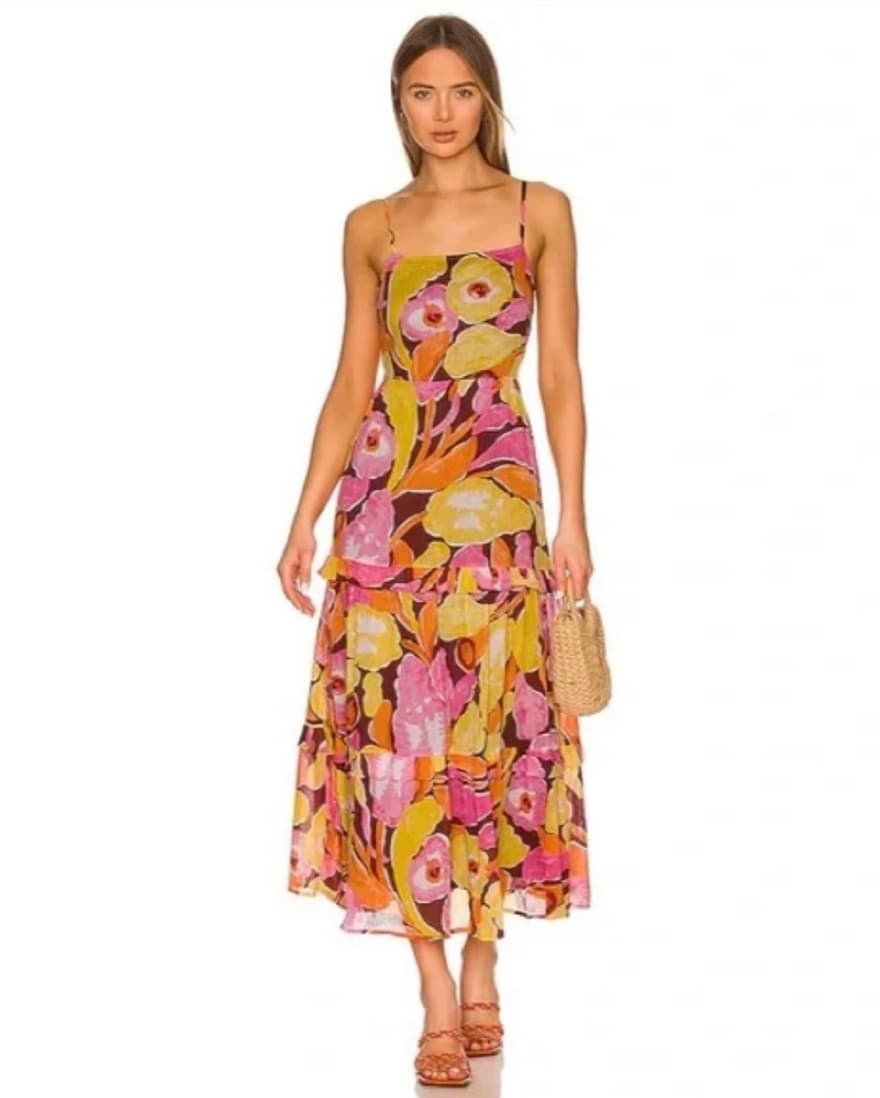 Revolve Banjanan Midi Dress - Image 1