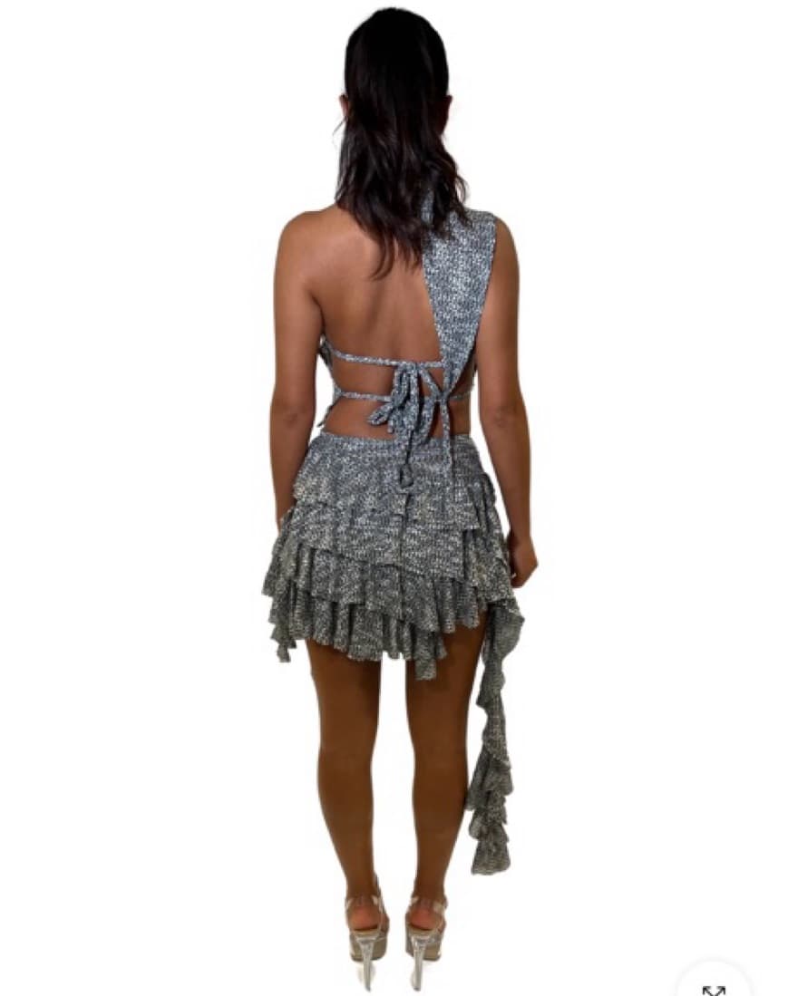 Grey Halter & Skort Set  - Image 4