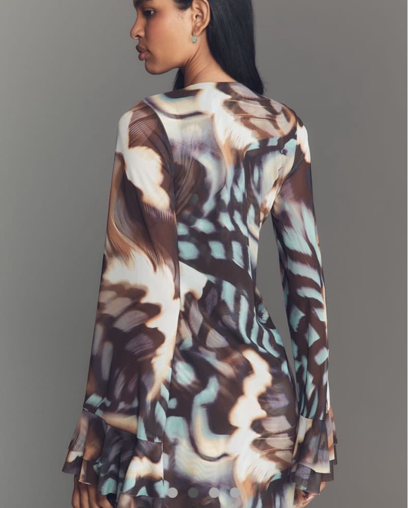 AFRM Kori Long Sleeve Dress - Image 2