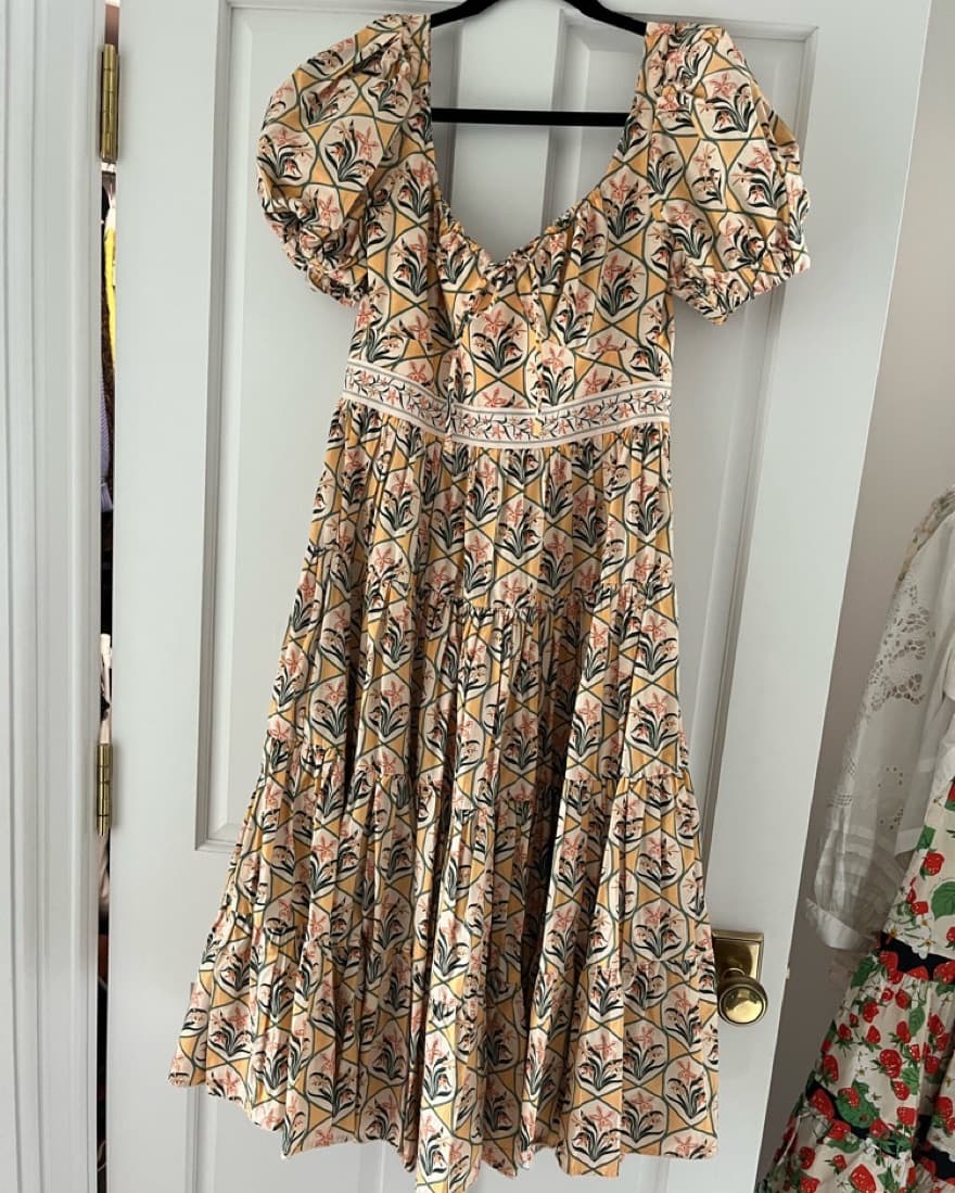 Agua By Agua Bendita Cactus Print Dress - Image 2