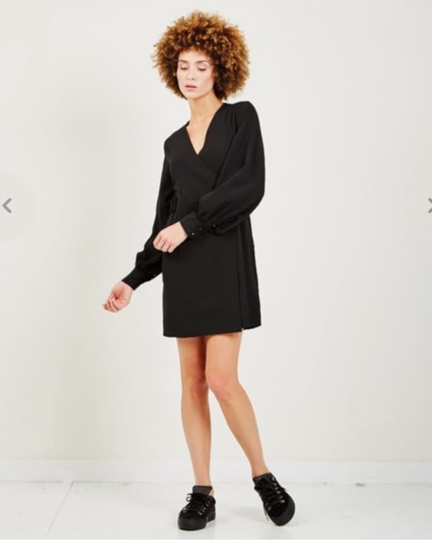 Ganni Wrap Dress With Belt  - Image 4