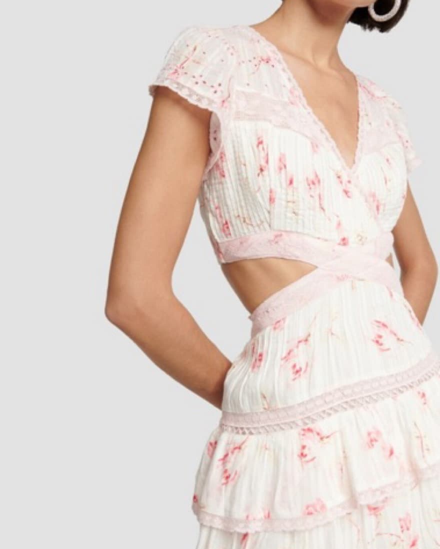 LoveShackFancy Audrina Mini Dress - Image 5