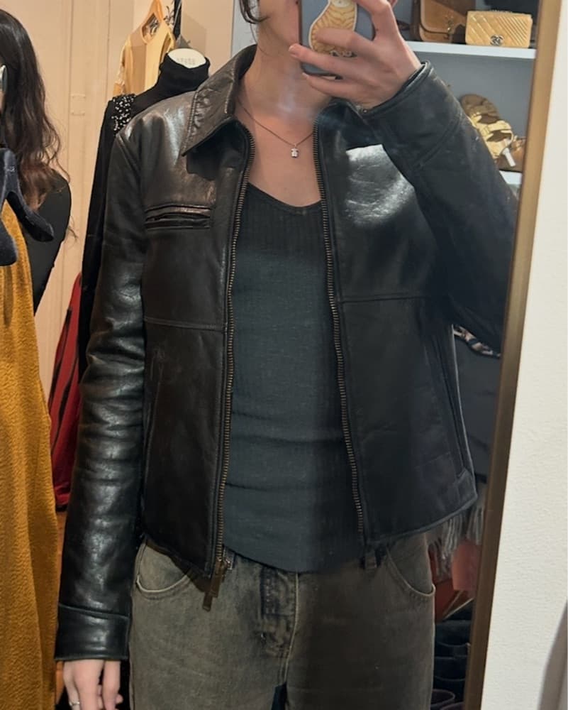 $4000 saint laurent leather jacket  - Image 2