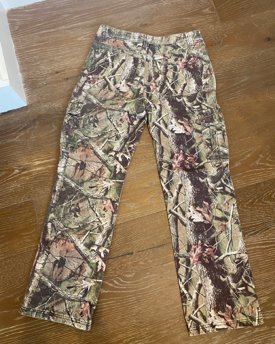 Danielle Guizio Camo Cargo Pants - Image 5