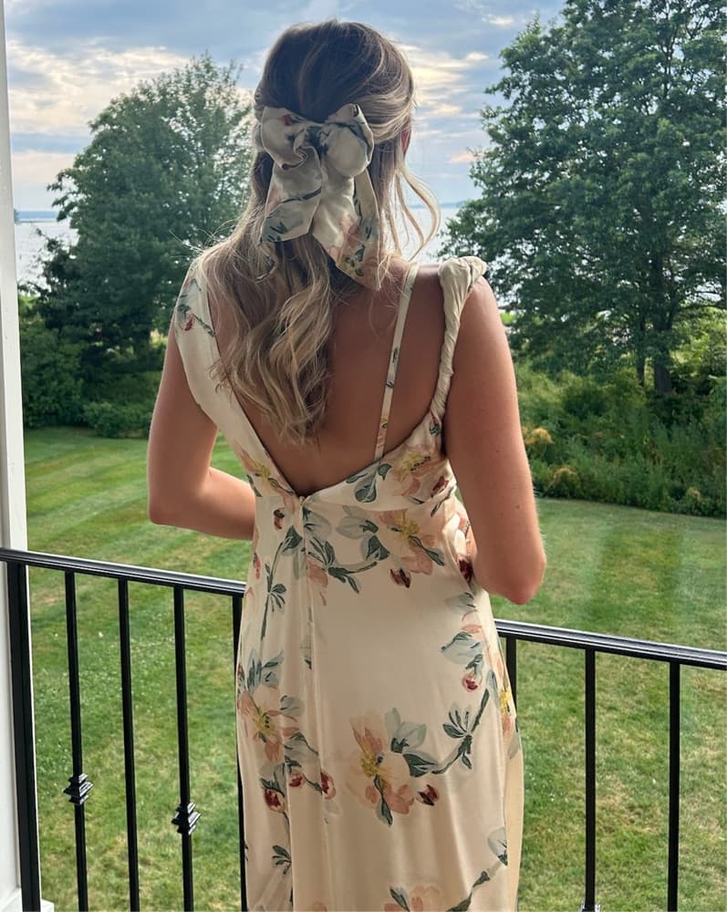 Toteme Floral Draped Dress  - Image 3