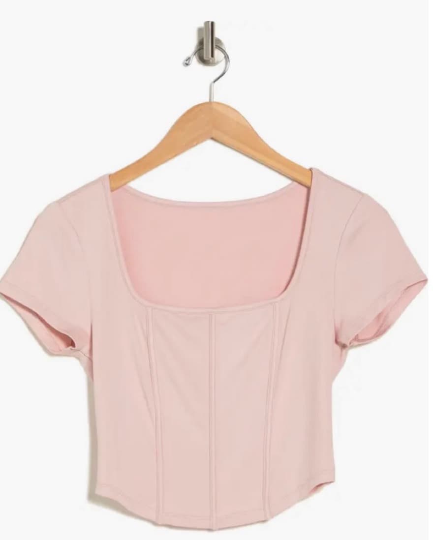 Light Pink Crop Top - Image 3