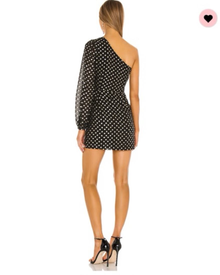 Black & Gold Studio 54 Dress - Image 2