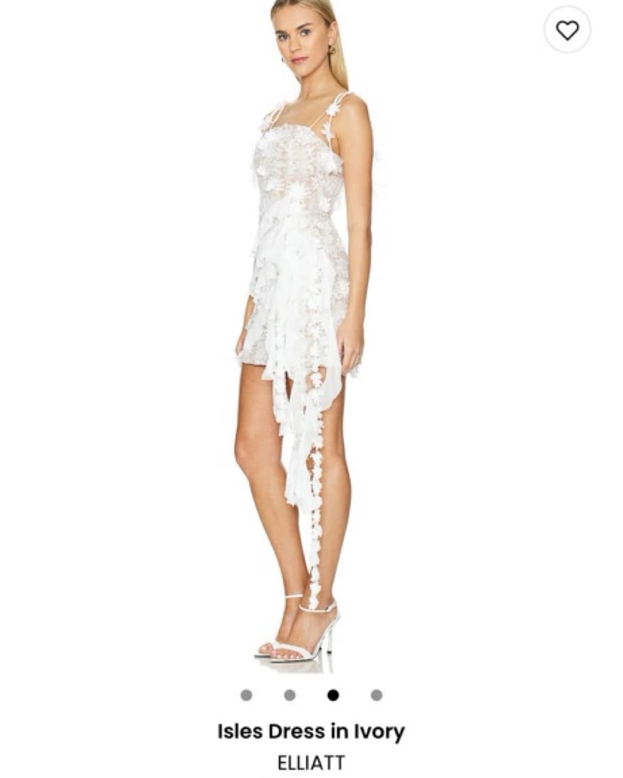 Elliat Isles Dress in Ivory  - Image 3