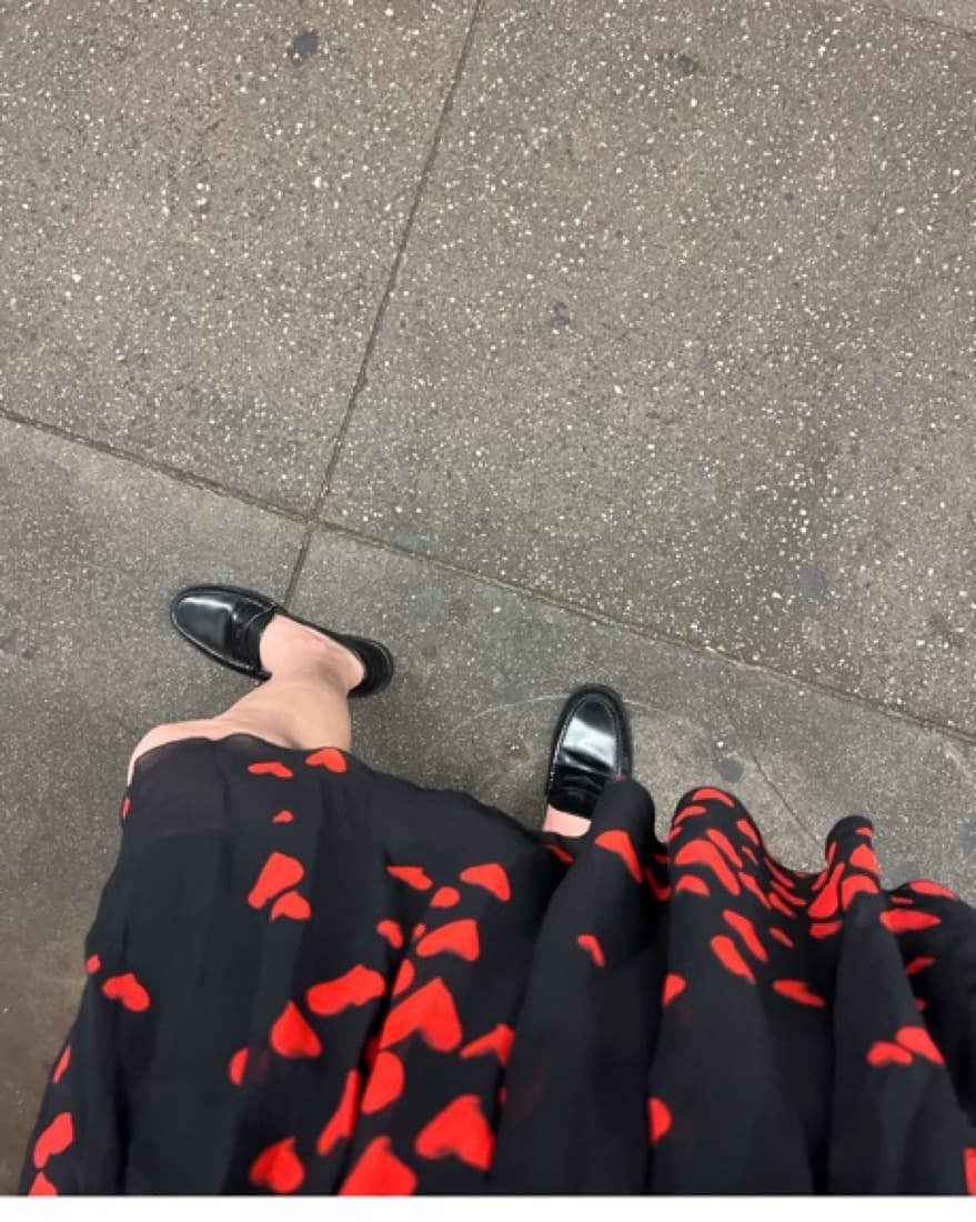 Vintage Moschino Heart Skirt  - Image 2