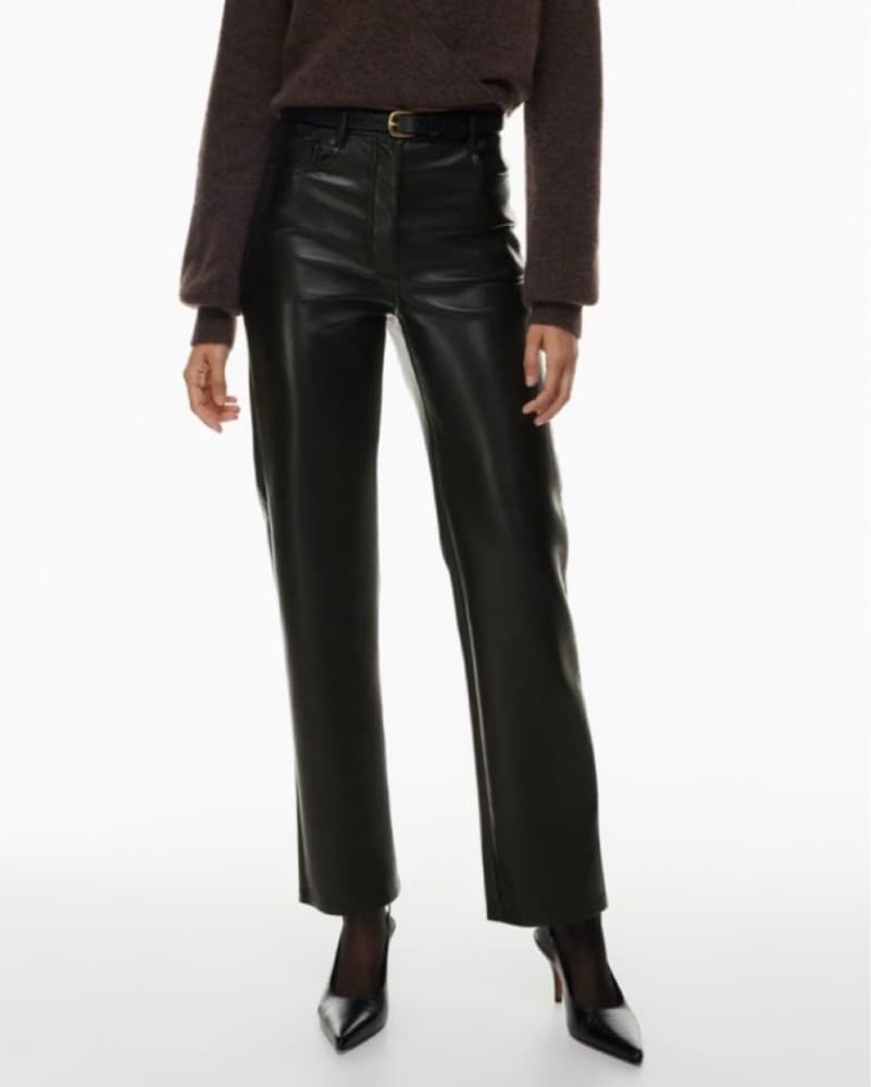 Aritizia Wilfred Vegan Leather Pants - Image 1