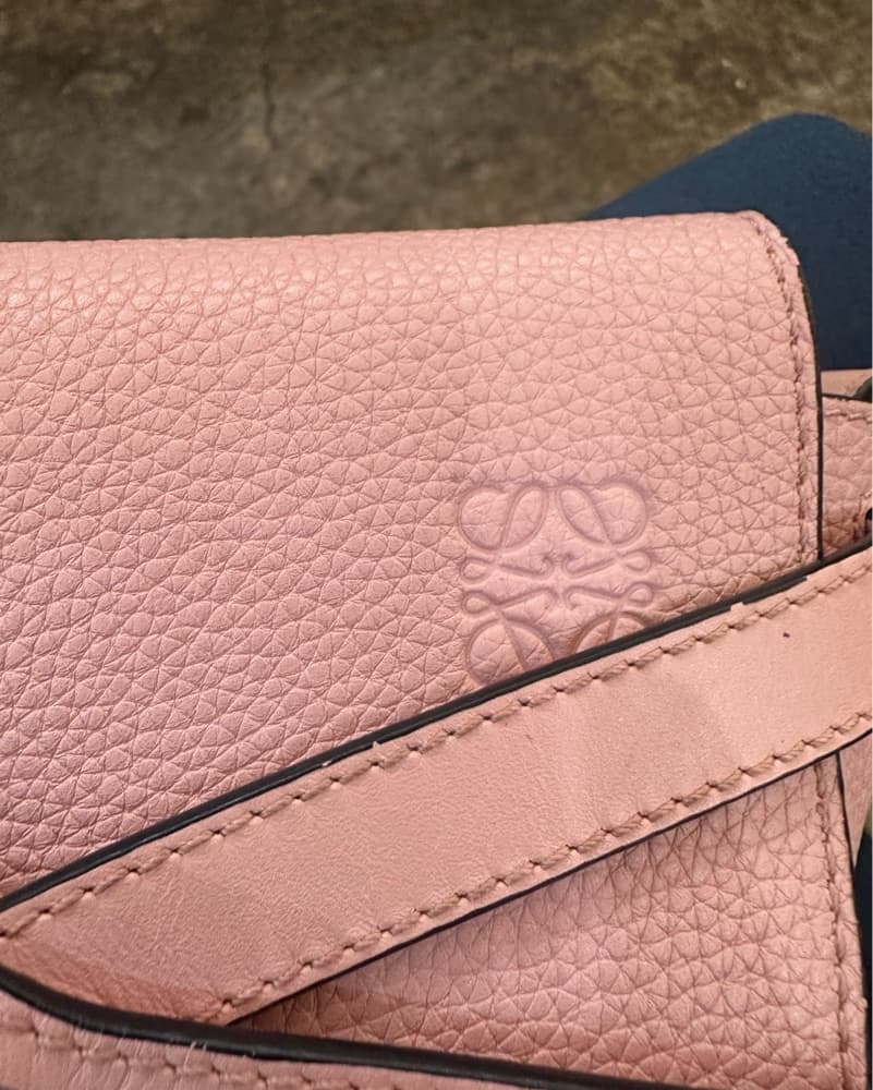 Loewe Blush Pink Mini Gate Bag - Image 2