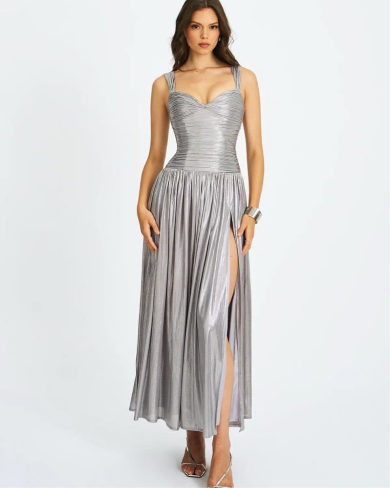 Miss Circle Metallic Gown - Image 1