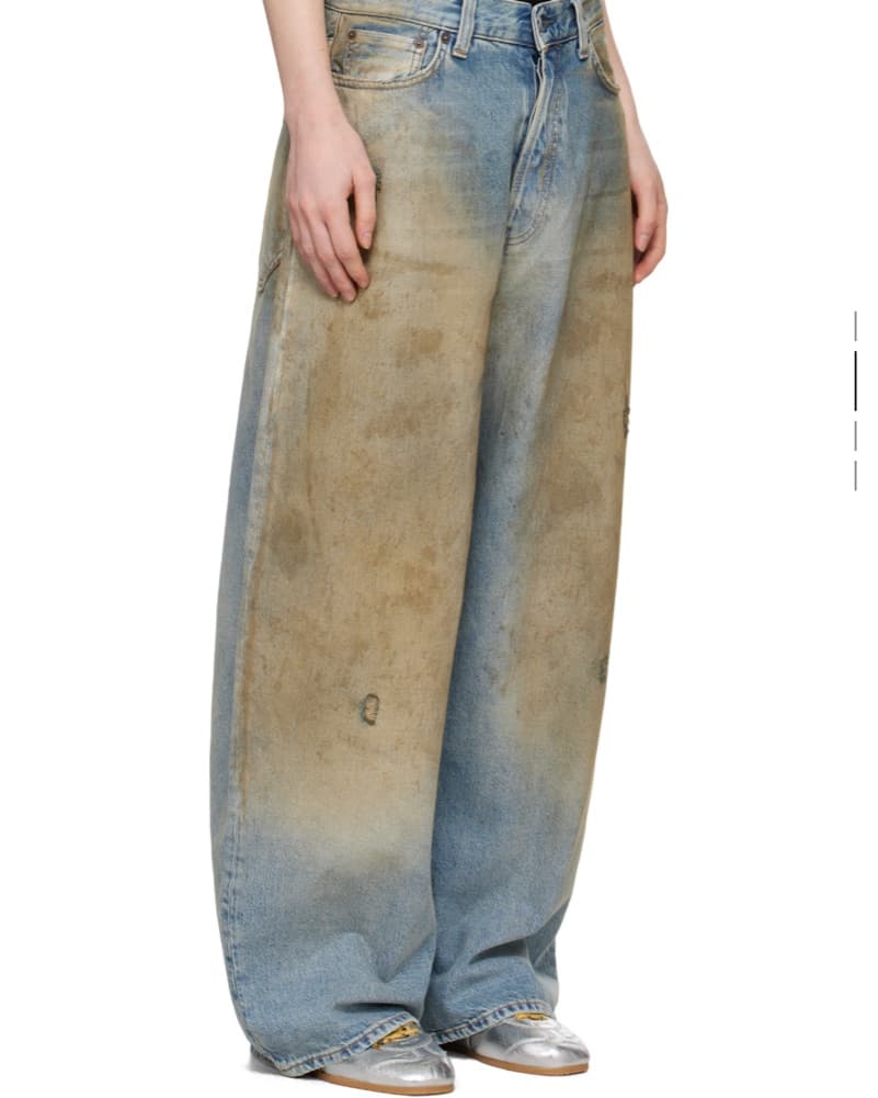 Acne 2023 Jeans in Penicillin  - Image 2