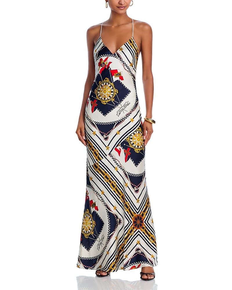 Ronny Kobo Multi Scarf Dress - Image 1