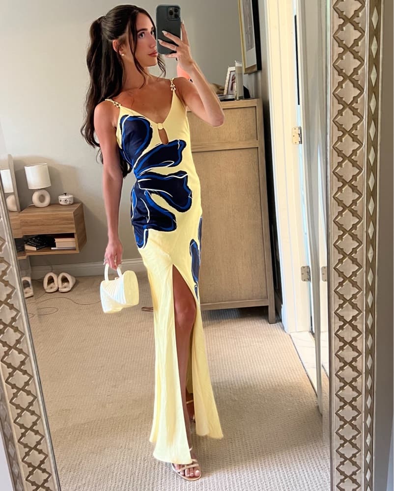 Rebecca Vallance Yellow Gown - Image 1