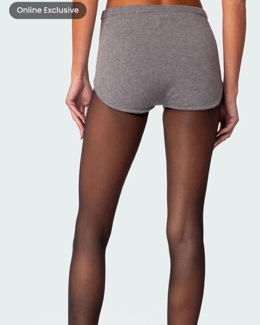 Edikted Micro Short & Sweater Set - Image 3