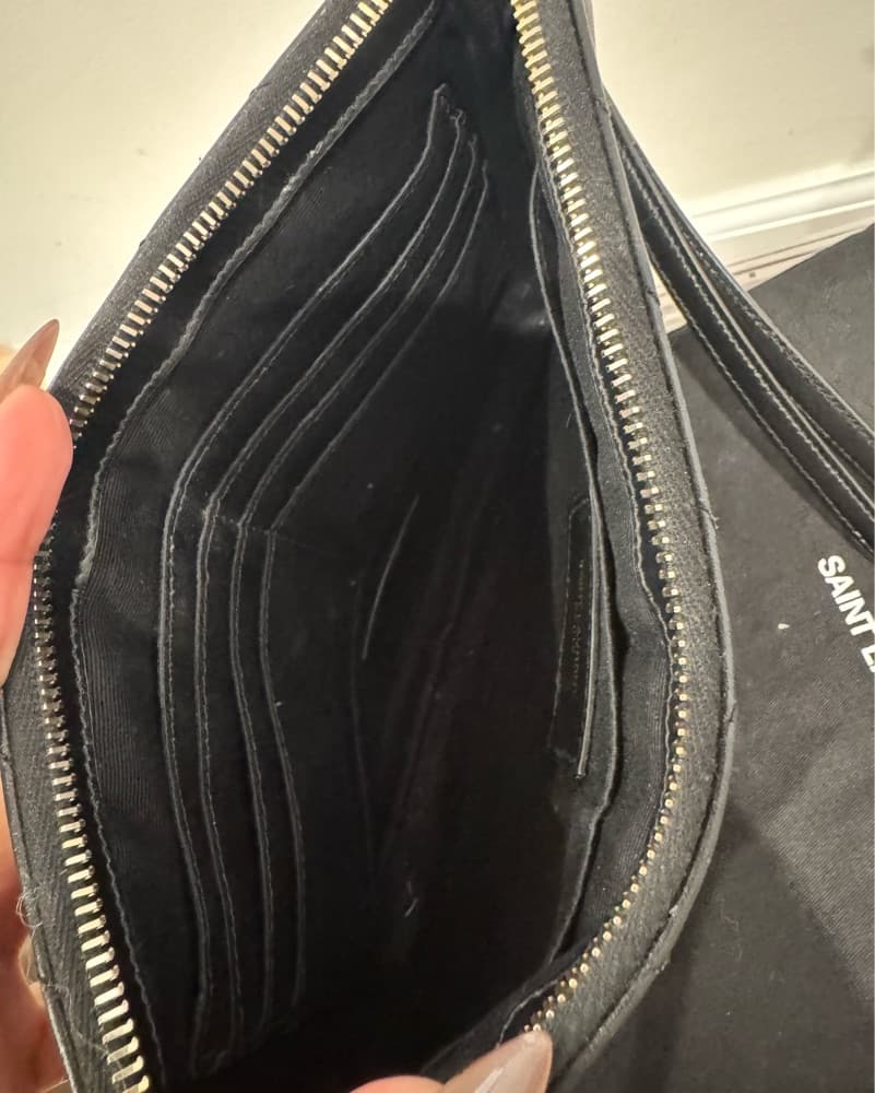 YSL Quilted Clutch  - Image 3
