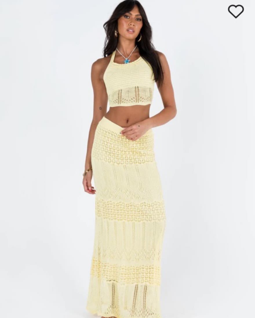 Princess Polly Xander Set Yellow - Image 1