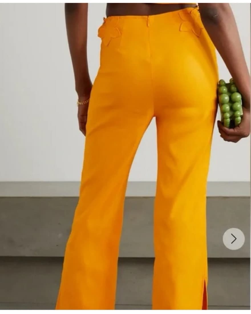 Cult Gaia Marigold Linen Set - Image 4