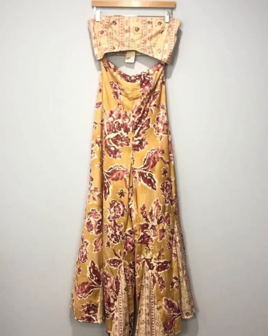 Free People Juliet Strapless Jumpsuit - Image 2