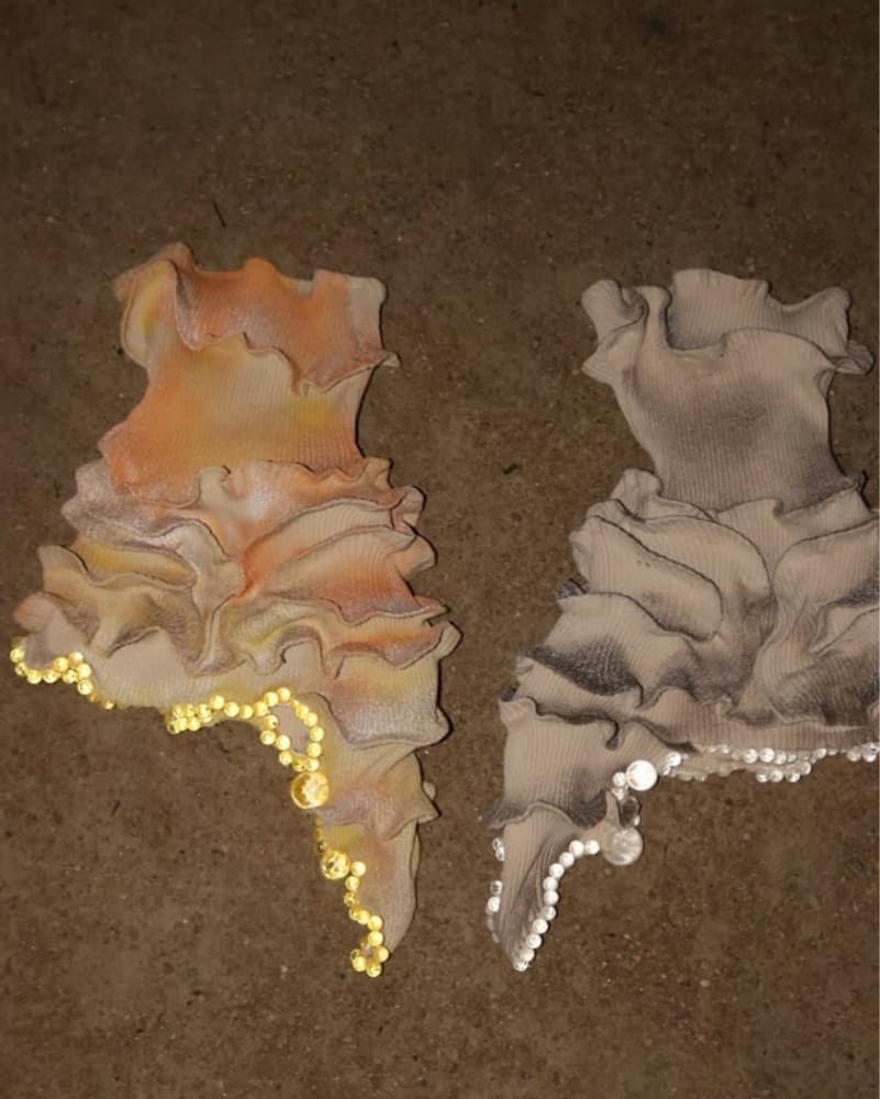 3LATO Ombre Mini Sand Dress - Image 3