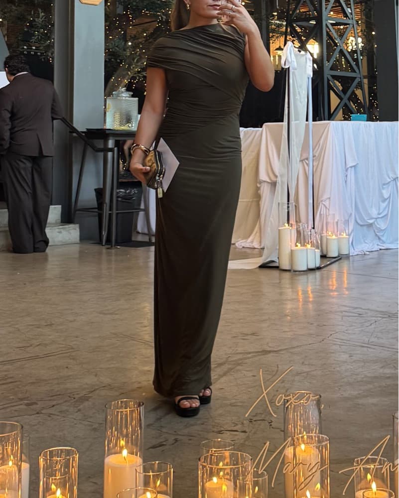 pretty little thing bodycon maxi dress - Image 3