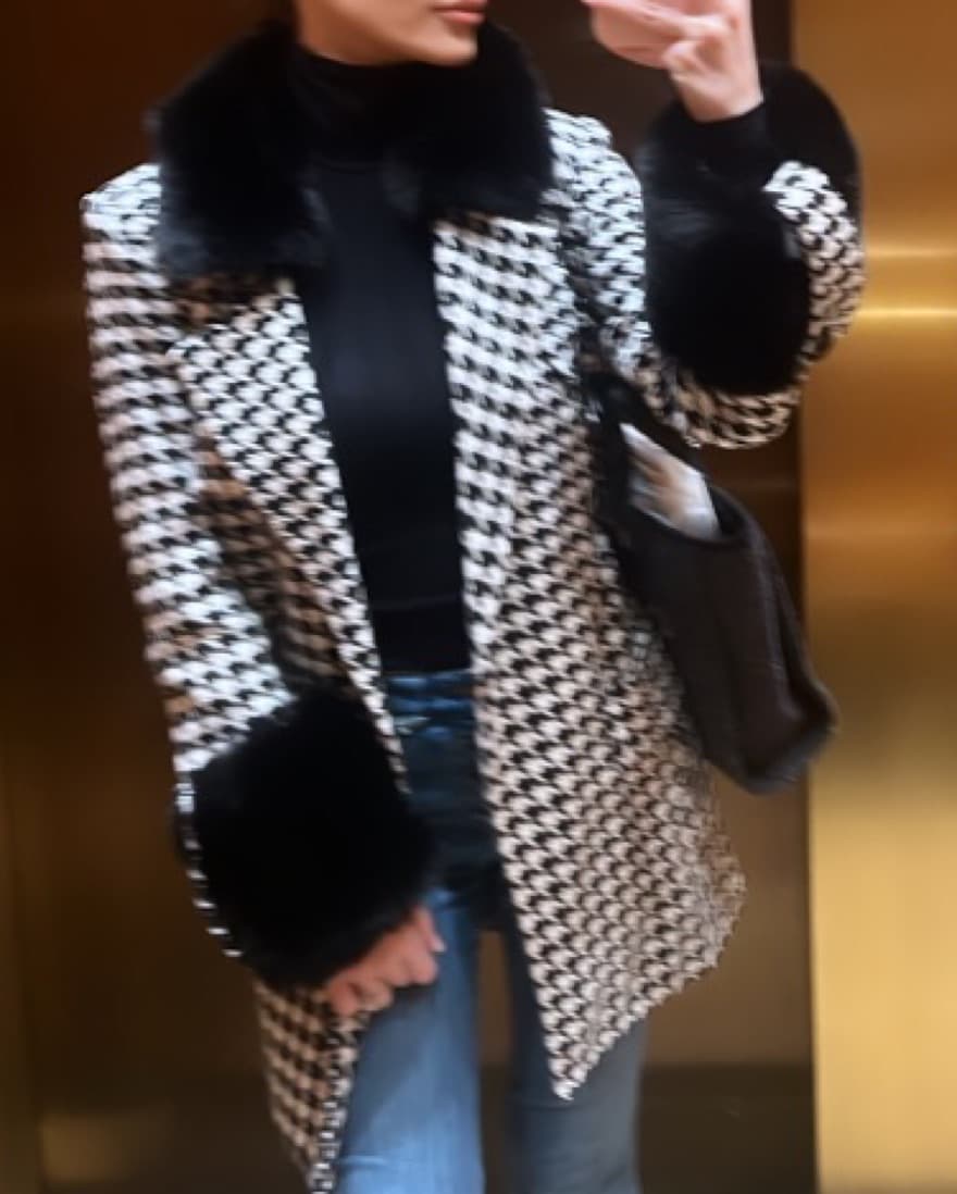 Checkered Coat - Image 2