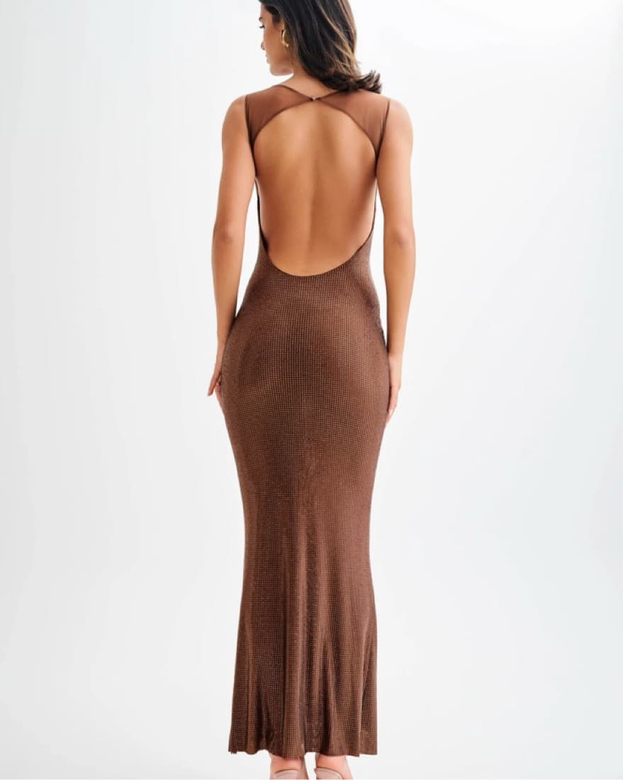 Meshki Jasmyn Hot Fix Maxi Dress - Image 2