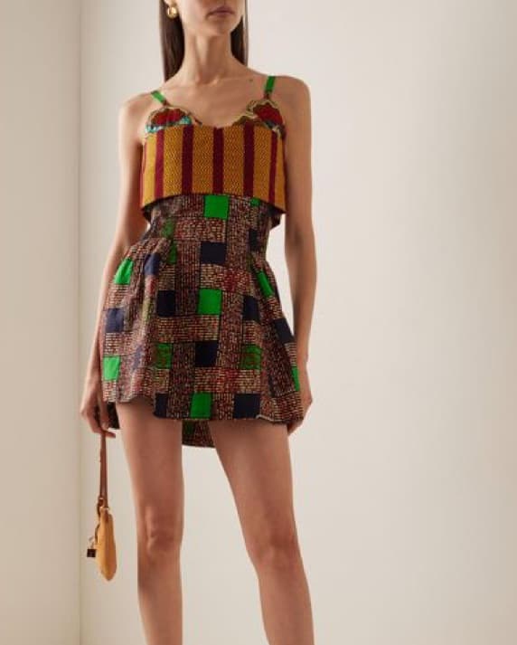 Lisa Folwaiyo Abstract Cocktail Dress  - Image 1