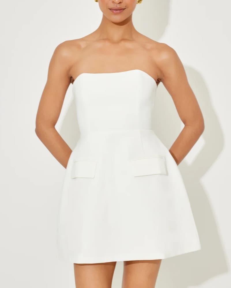 Odd Muse White Dress - Image 1
