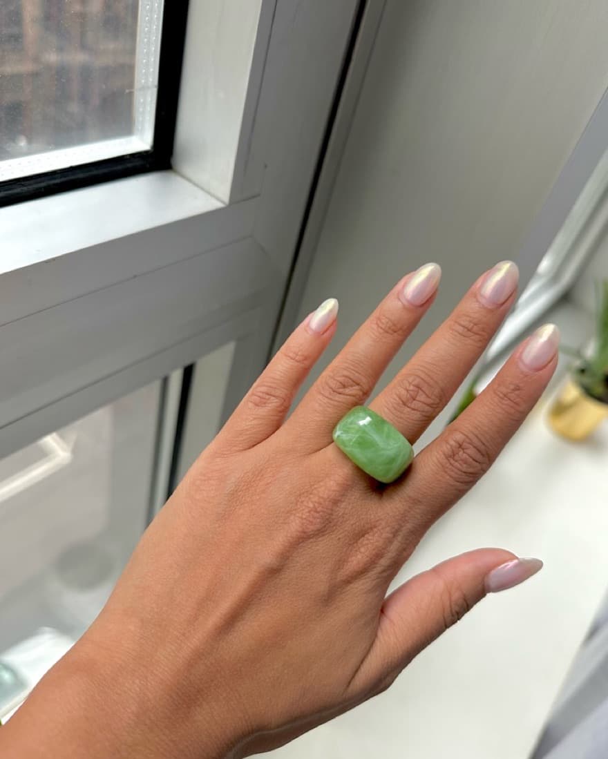 & Other Stories Green Ring - Medium - Image 1