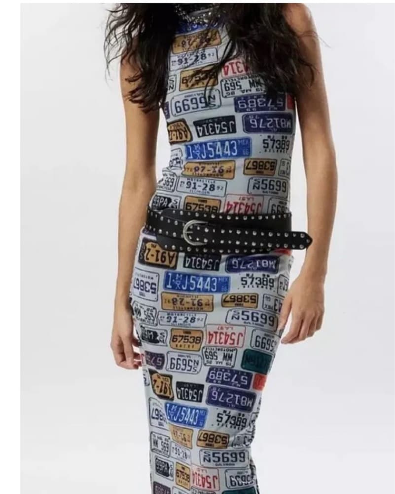 Eclectic Printed Midi Dress - Image 2