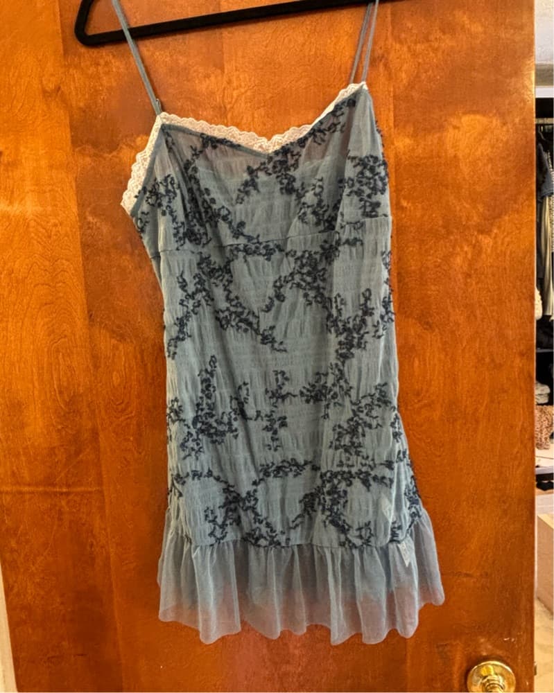 Free People Lace Mini Slip - Image 4