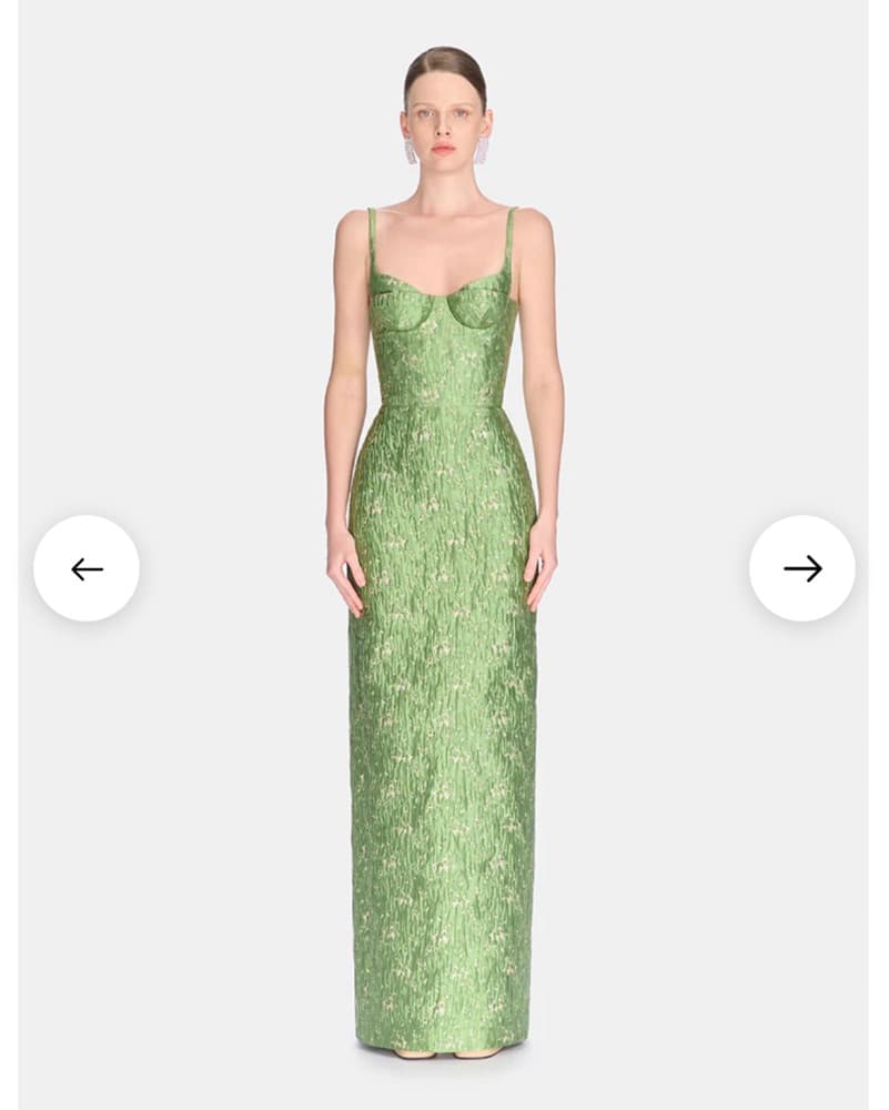 Montsand Brocade Bamboo Dress - Image 1