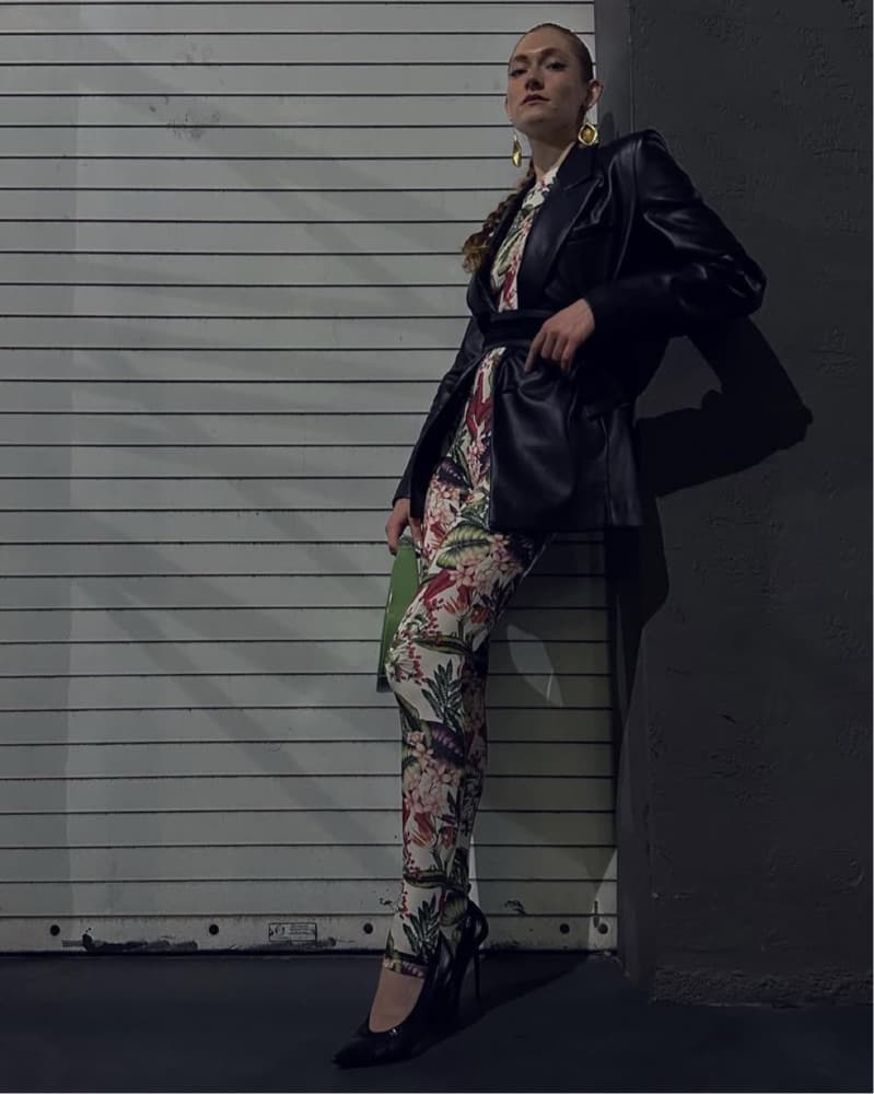 Alexandra Miro Printed Bodysuit  - Image 3