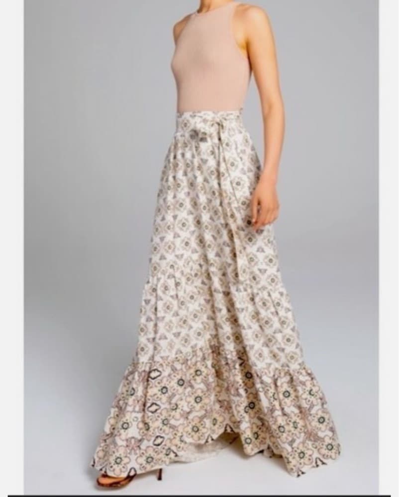 ALC Caroline maxi wrap Skirt - Image 1