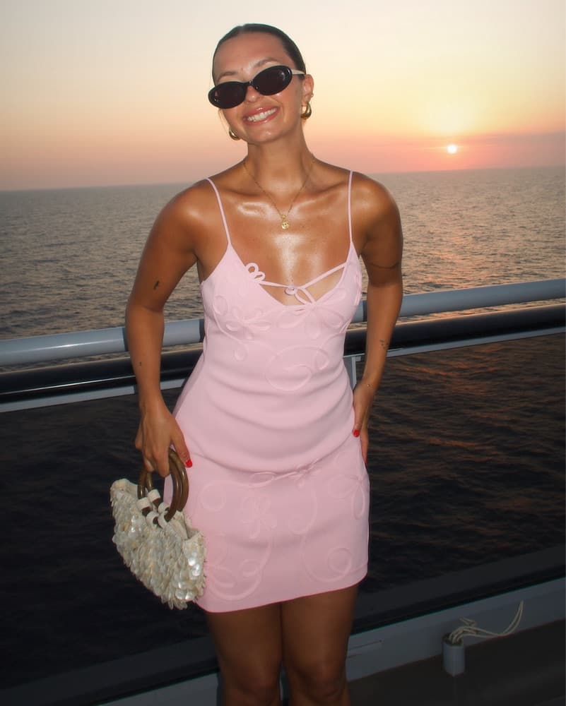 Baby Pink Meshki Dress - Image 1
