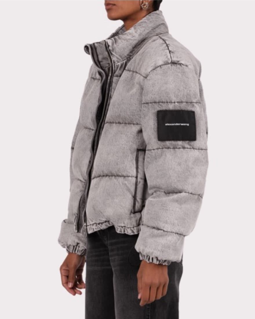 Alexander Wang Denim Puffer - Image 1