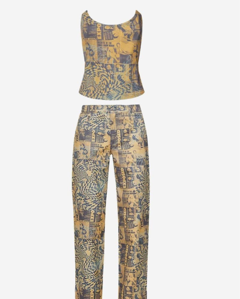 Miaou Corset Pant Set - Image 2