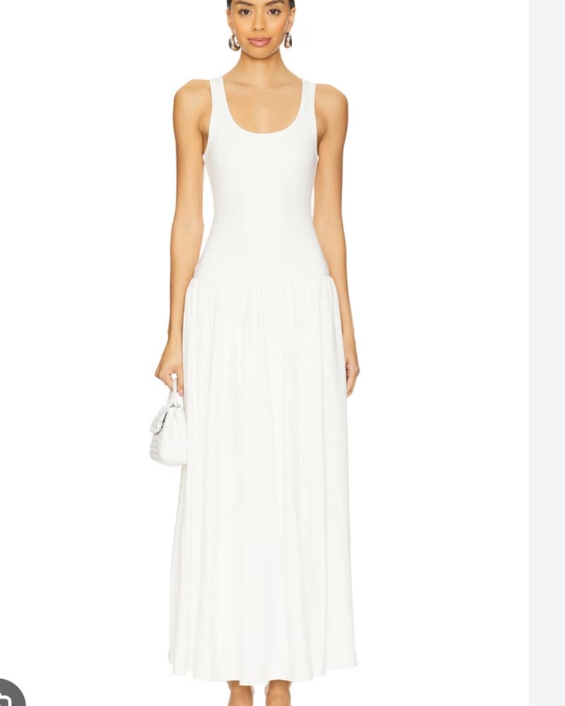 Tori Dress in White Lovers And Friends - Image 1