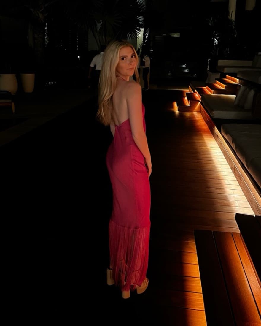 Camila Coelho Payton Maxi Dress Pink  - Image 5