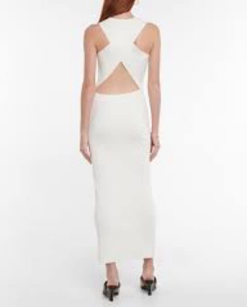 SIR Celena Ribbed Knit Maxi Dress Size 2 - Image 3